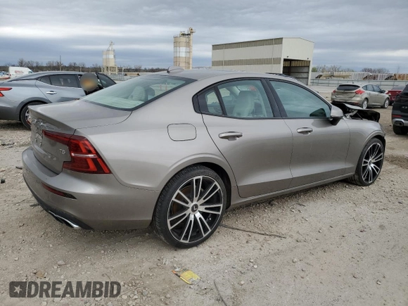 2020 Volvo S60 Momentum with VIN 7JR102FK6LG064744, listed as a Copart auction lot 51280685 with 39,416 mi miles and Clean Title. Bid and sale history available at carsss.com. Image 3.
