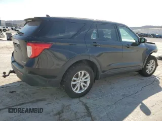 2021 Ford Explorer with VIN 1FMSK8BH0MGA06166, listed as a Copart auction lot 49214865 with 62,655 mi miles and Salvage Title. Bid and sale history available at carsss.com. Image 3.