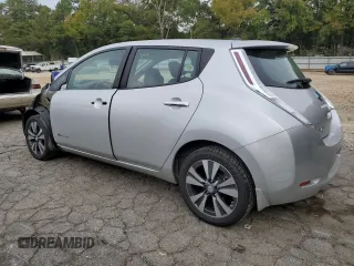2015 Nissan LEAF SV with VIN 1N4AZ0CP3FC318436, listed as a Copart auction lot 70855893 with 65,101 mi miles. Bid and sale history available at carsss.com. Image 2.