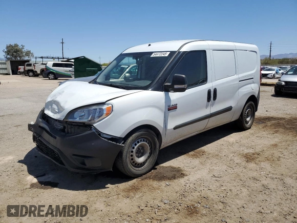 2018 Ram ProMaster City Cargo Tradesman with VIN ZFBERFABXJ6K67498, listed as a Copart auction lot 54472245 with 146,763 mi miles and Salvage Title. Bid and sale history available at DreamBid. Image 1.