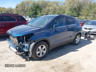 2020 Chevrolet Trax LT with VIN 3GNCJLSB6LL288423, listed as a IAAI auction lot 42213843 with 75,624 mi miles and . Bid and sale history available at DreamBid. Image 18.