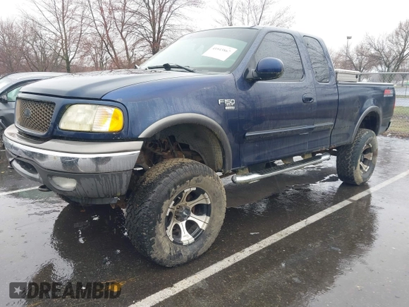 2003 Ford F-150 XL with VIN 1FTRX18L73NA26027, listed as a IAAI auction lot 41843867 with 1 mi miles. Bid and sale history available at carsss.com. Image 2.