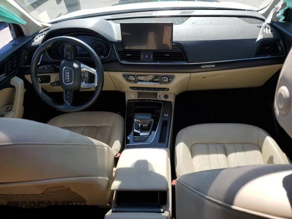 2021 Audi Q5 Premium with VIN WA1AAAFY9M2021339, listed as a Copart auction lot 73805684 with Not provided miles and Salvage title. Bid and sale history available at DreamBid. Image 8.