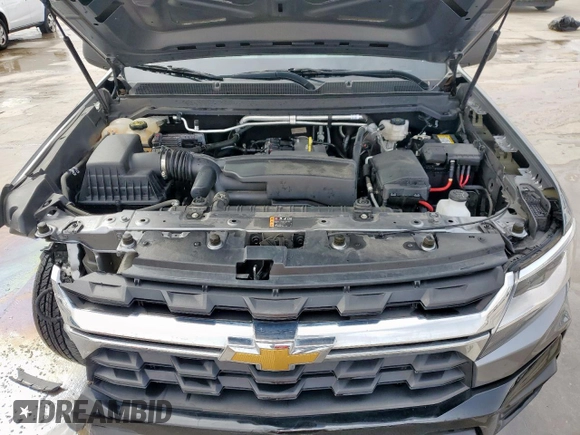 2022 Chevrolet Colorado 2WD Work Truck with VIN 1GCGSBEA8N1284176, listed as a Copart auction lot 48182545 with 33,930 mi miles and Salvage title. Bid and sale history available at DreamBid. Image 11.