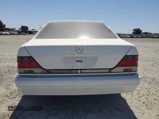 1997 Mercedes-Benz S-Class with VIN WDBGA33G2VA340711, listed as a Copart auction lot 52647695 with 90,224 mi miles and Salvage Title. Bid and sale history available at carsss.com. Image 6.