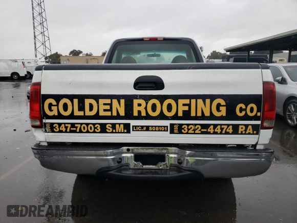 2001 Ford F-150 XL with VIN 3FTZF17231MA21619, listed as a Copart auction lot 43792095 with 529,161 mi miles and Clean title. Bid and sale history available at DreamBid. Image 6.
