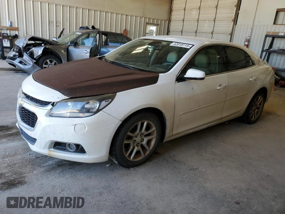 2016 Chevrolet Malibu LT with VIN 1G11C5SA2GF129419, listed as a Copart auction lot 52018115 with 107,156 mi miles and Salvage Title. Bid and sale history available at carsss.com. Image 1.