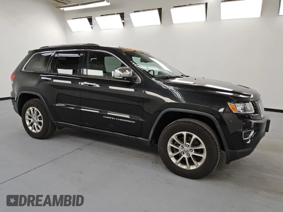2014 Jeep Grand Cherokee Limited with VIN 1C4RJFBG9EC168954, listed as a Copart auction lot 55816035 with 138,121 mi miles and Clean Title. Bid and sale history available at DreamBid. Image 4.