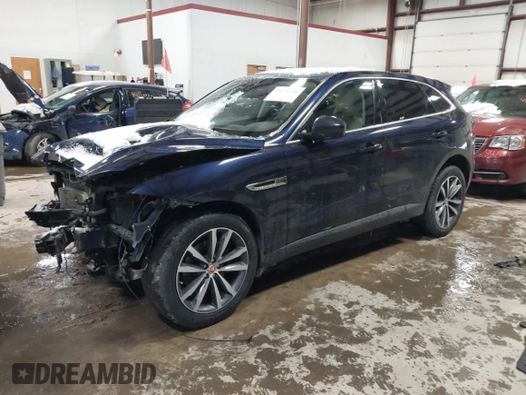 2017 Jaguar F-Pace 35t Prestige with VIN SADCK2BV3HA490505, listed as a IAAI auction lot 41621268 with 83,941 mi miles and . Bid and sale history available at DreamBid. Image 2.