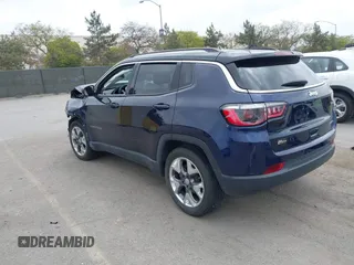 2021 Jeep Compass Limited with VIN 3C4NJCCB1MT581406, listed as a IAAI auction lot 41934159 with 22,967 mi miles and . Bid and sale history available at DreamBid. Image 3.