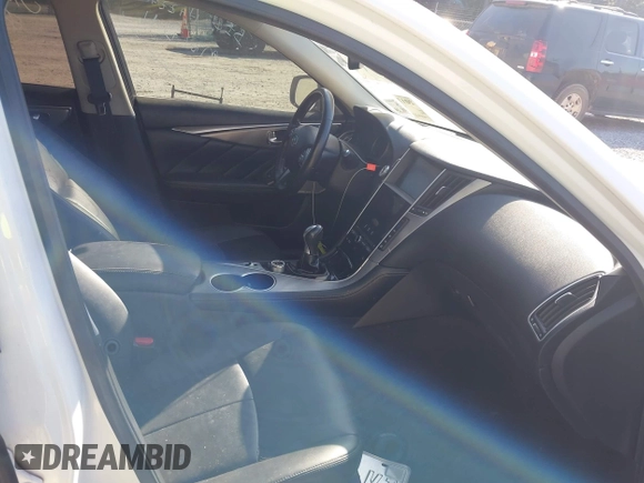 2017 Infiniti Q50 Premium with VIN JN1EV7AR2HM834338, listed as a IAAI auction lot 40992351 with 88,148 mi miles and . Bid and sale history available at DreamBid. Image 5.