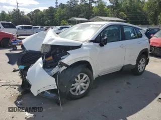 2025 Toyota Corolla Cross L with VIN 7MUAAAAG7SV126817, listed as a Copart auction lot 52318635 with Not provided miles and Salvage title. Bid and sale history available at DreamBid. Image 1.