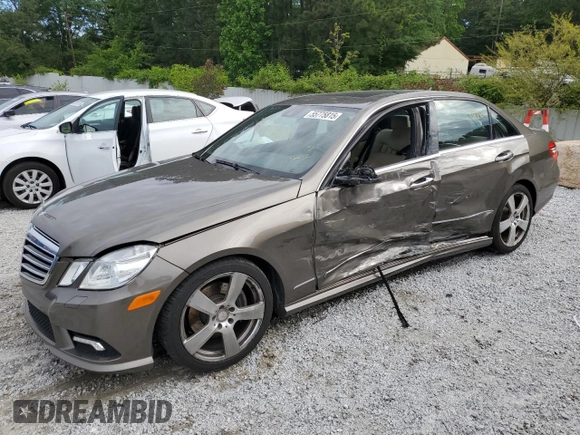 2011 Mercedes-Benz E 350 Luxury with VIN WDDHF5GB9BA477616, listed as a Copart auction lot 55775815 with 168,385 mi miles and Non Repairable. Bid and sale history available at DreamBid. Image 1.