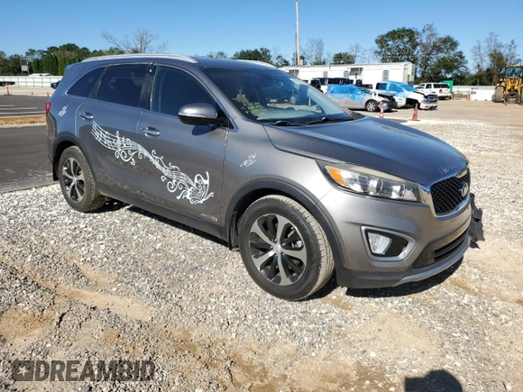 2017 Kia Sorento EX with VIN 5XYPHDA56HG239230, listed as a Copart auction lot 83670024 with 132,830 mi miles and Salvage Title. Bid and sale history available at DreamBid. Image 4.