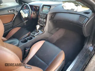 2013 Hyundai Genesis Coupe Track z VIN KMHHU6KJ1DU095159, wystawiony jako Copart lot #88560805 z przebiegiem 168 290 mil mil oraz Szkoda całkowita • Salvage title. Historia ofert i sprzedaży dostępna na DreamBid. Obrazek 8.