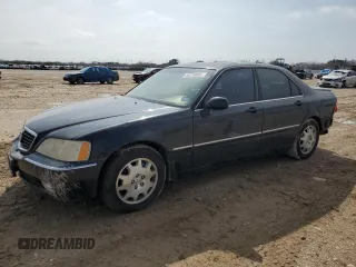 2004 Acura RL w/Navigation System with VIN JH4KA966X4C004081, listed as a Copart auction lot 44719095 with 184,509 mi miles and Salvage Title. Bid and sale history available at carsss.com. Image 1.