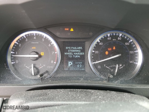 2015 Toyota Highlander LE with VIN 5TDBKRFHXFS082376, listed as a Copart auction lot 51567195 with 153,026 mi miles and Salvage Title. Bid and sale history available at carsss.com. Image 9.