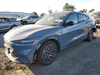 2024 Ford Mustang Mach-E Premium with VIN 3FMTK3R77RMA04321, listed as a Copart auction lot 47125175 with 11,727 mi miles and Salvage Title. Bid and sale history available at DreamBid. Image 1.