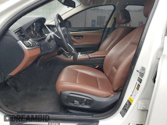2014 BMW 5 Series 535d xDrive with VIN WBAFV3C52ED684275, listed as a Copart auction lot 58076785 with 90,395 mi miles and Salvage title. Bid and sale history available at DreamBid. Image 7.