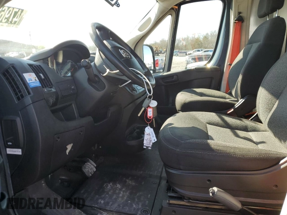 2020 Ram ProMaster Cargo with VIN 3C6URVJG1LE140156, listed as a Copart auction lot 47963185 with 50,845 mi miles and Clean Title. Bid and sale history available at carsss.com. Image 7.