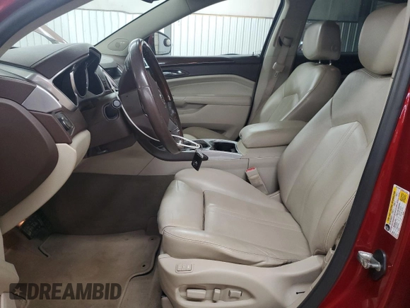 2011 Cadillac SRX Performance Collection with VIN 3GYFNEEY2BS517233, listed as a Copart auction lot 53602475 with 124,880 mi miles and Salvage Title. Bid and sale history available at carsss.com. Image 7.