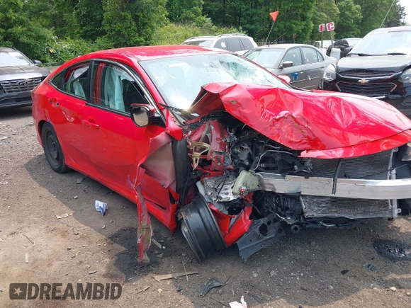 2020 Honda Civic LX with VIN 2HGFC2F64LH586907, listed as a IAAI auction lot 42419728 with 61,288 mi miles and . Bid and sale history available at DreamBid. Image 14.