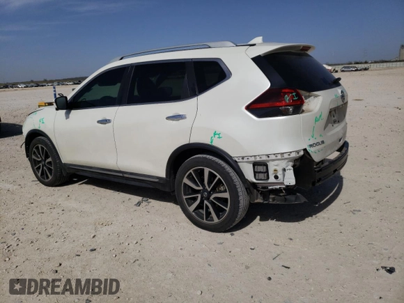 2019 Nissan Rogue S with VIN 5N1AT2MTXKC806601, listed as a Copart auction lot 49001305 with 68,982 mi miles and Salvage Title. Bid and sale history available at carsss.com. Image 2.