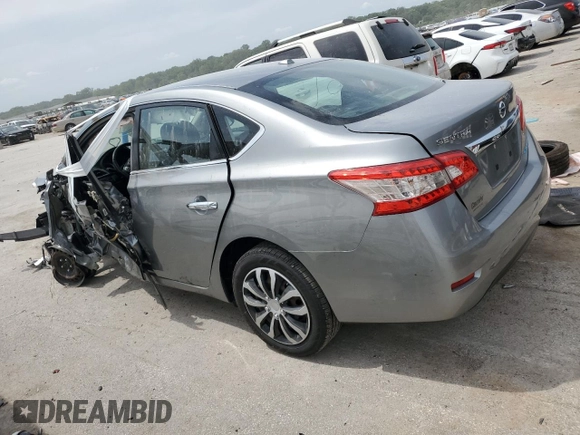 2014 Nissan Sentra SV with VIN 3N1AB7AP2EL638671, listed as a Copart auction lot 60745475 with Not provided miles and Salvage title. Bid and sale history available at DreamBid. Image 2.