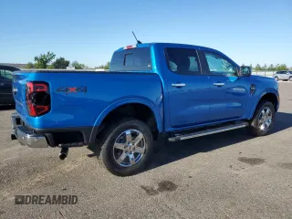 2024 Ford Ranger XLT with VIN 1FTER4HH4RLE42613, listed as a Copart auction lot 72240304 with 46 mi miles and Salvage Title. Bid and sale history available at carsss.com. Image 3.