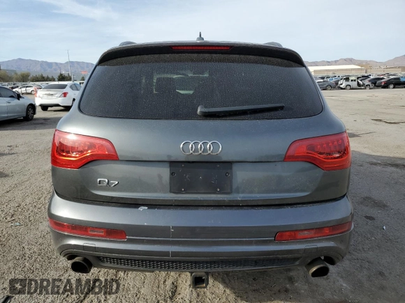 2013 Audi Q7 S line Prestige с VIN WA1DGAFE6DD016556, выставлен на аукционе Copart как лот 50103185 с пробегом 123 963 миль миль и Списание • Salvage title. История ставок и продаж доступна на DreamBid. Изображение 6.