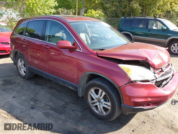 2010 Honda CR-V EX-L with VIN JHLRE4H78AC006309, listed as a IAAI auction lot 42072308 with 157,414 mi miles and . Bid and sale history available at DreamBid. Image 1.