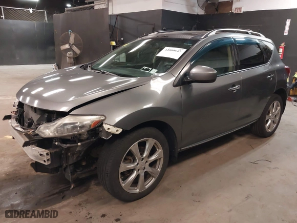 2013 Nissan Murano S with VIN JN8AZ1MWXDW317144, listed as a IAAI auction lot 42080647 with 184,050 mi miles. Bid and sale history available at carsss.com. Image 18.