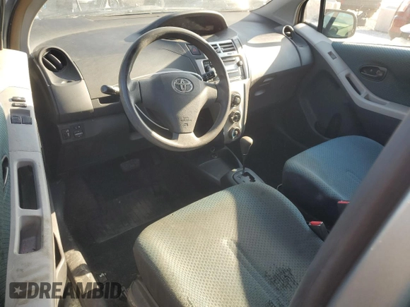 2007 Toyota Yaris with VIN JTDJT923675123449, listed as a Copart auction lot 47578555 with 173,927 mi miles and Non Repairable. Bid and sale history available at carsss.com. Image 8.