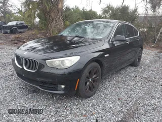 2013 BMW 5 Series GT 535i xDrive with VIN WBASP2C56DC339239, listed as a IAAI auction lot 41412411 with 202,822 mi miles. Bid and sale history available at carsss.com. Image 2.