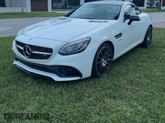 2017 Mercedes-Benz SLC 43 AMG с VIN WDDPK6GA2HF135327, выставлен на аукционе Copart как лот 80170234 с пробегом 34 218 миль миль и Чистый • Clean title. История ставок и продаж доступна на DreamBid. Изображение 2.