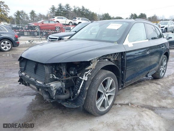 2019 Audi Q5 Premium Plus with VIN WA1BNAFY4K2060295, listed as a IAAI auction lot 41654585 with 100,638 mi miles. Bid and sale history available at carsss.com. Image 19.