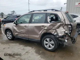 2015 Subaru Forester 2.5i with VIN JF2SJABC4FH429656, listed as a Copart auction lot 53990575 with 50,741 mi miles and Salvage Title. Bid and sale history available at carsss.com. Image 2.