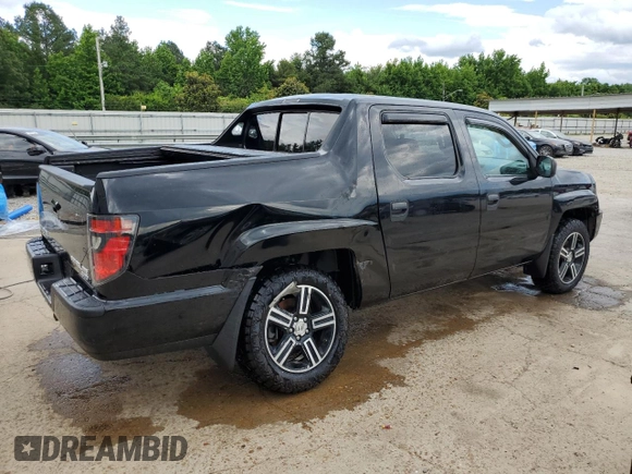2013 Honda Ridgeline Sport z VIN 5FPYK1F77DB008344, wystawiony jako Copart lot #58704035 z przebiegiem 108 048 mil mil oraz Szkoda całkowita • Salvage title. Historia ofert i sprzedaży dostępna na DreamBid. Obrazek 3.
