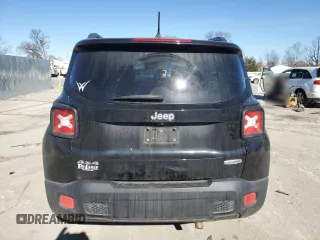 2017 Jeep Renegade Latitude with VIN ZACCJBBB5HPF31270, listed as a Copart auction lot 47350685 with 105,569 mi miles and Salvage Title. Bid and sale history available at carsss.com. Image 6.
