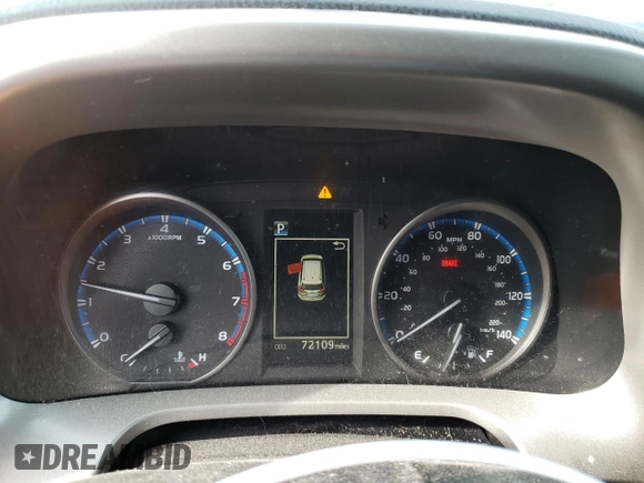 2018 Toyota RAV4 LE with VIN 2T3BFREV5JW813606, listed as a Copart auction lot 44188755 with 72,109 mi miles and Salvage Title. Bid and sale history available at carsss.com. Image 9.