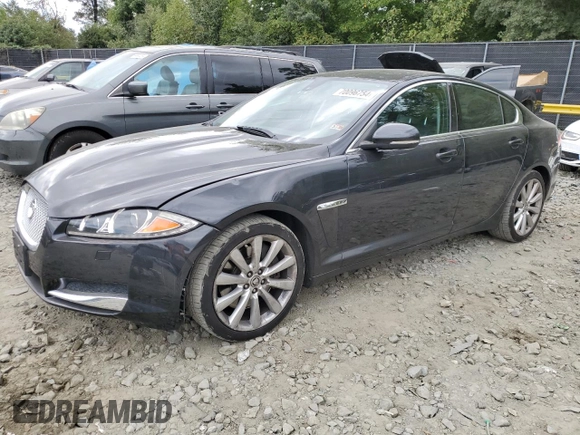 2013 Jaguar XF V6 SC with VIN SAJWJ0EF7D8S79878, listed as a Copart auction lot 70096754 with Not Provided miles and Non Repairable. Bid and sale history available at carsss.com. Image 1.