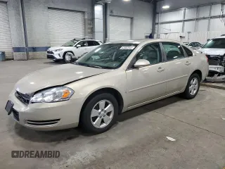 2008 Chevrolet Impala LT with VIN 2G1WT58KX81335621, listed as a Copart auction lot 52862045 with 184,058 mi miles and Salvage Title. Bid and sale history available at DreamBid. Image 1.