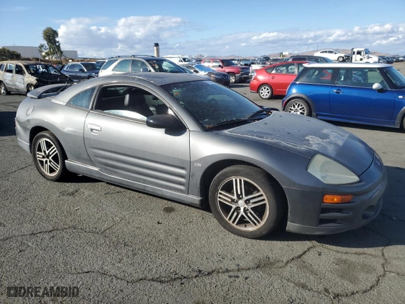 2003 Mitsubishi Eclipse GTS with VIN 4A3AC74H13E191033, listed as a Copart auction lot 78523774 with 170591 miles and Clean Title. Bid and sale history available at carsss.com. Image 4.