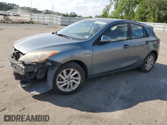 2013 Mazda 3 i Touring with VIN JM1BL1L72D1805822, listed as a Copart auction lot 55041535 with 170,914 mi miles and Salvage title. Bid and sale history available at DreamBid. Image 1.