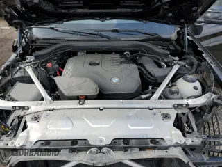2022 BMW X3 xDrive30i with VIN 5UX53DP01N9L98122, listed as a Copart auction lot 50094865 with 33,452 mi miles and Salvage Title. Bid and sale history available at DreamBid. Image 12.