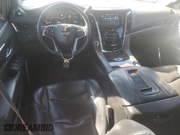 2015 Cadillac Escalade ESV Platinum z VIN 1GYS4UKJ7FR606162, wystawiony jako Copart lot #49666795 z przebiegiem 252 419 mil mil oraz Szkoda całkowita • Salvage title. Historia ofert i sprzedaży dostępna na DreamBid. Obrazek 8.