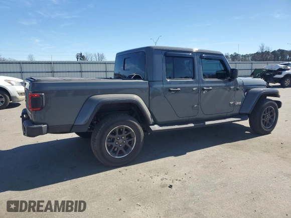 2022 Jeep Gladiator Overland z VIN 1C6HJTFG7NL164641, wystawiony jako Copart lot #47059905 z przebiegiem 23 811 mil mil oraz Szkoda całkowita • Salvage title. Historia ofert i sprzedaży dostępna na DreamBid. Obrazek 3.