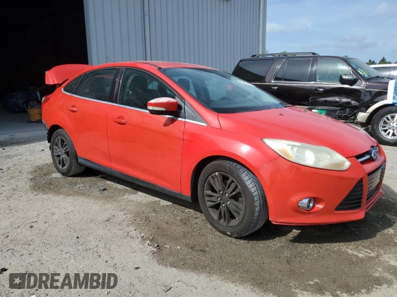 2012 Ford Focus SEL with VIN 1FAHP3H20CL200620, listed as a Copart auction lot 53953285 with 183,442 mi miles and Salvage Title. Bid and sale history available at carsss.com. Image 4.
