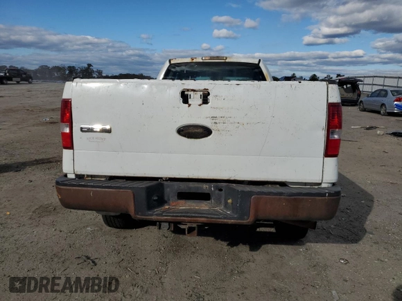 2006 Ford F-150 XLT with VIN 1FTVX14586NA26192, listed as a Copart auction lot 76548264 with 325,939 mi miles and Salvage Title. Bid and sale history available at carsss.com. Image 6.