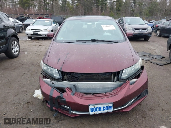 2015 Honda Civic EX with VIN 2HGFB2F85FH503798, listed as a IAAI auction lot 42019022 with 151,109 mi miles and . Bid and sale history available at carsss.com. Image 12.